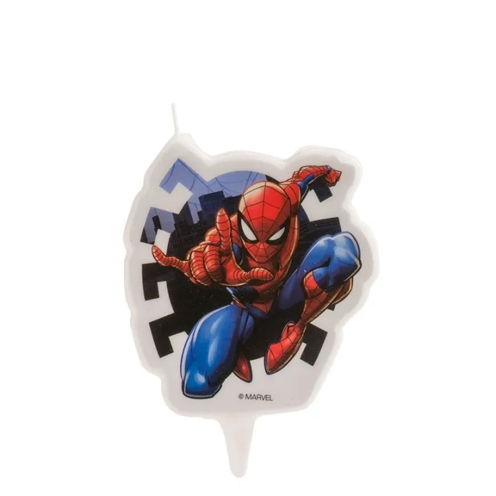 Candela Spiderman, 6 x 6,5 cm