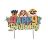 Cake topper Paw Patrol Buon compleanno