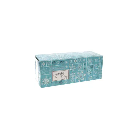 Bûche box Joyeuses Fêtes, 35 x 10.5 x 11.5 cm