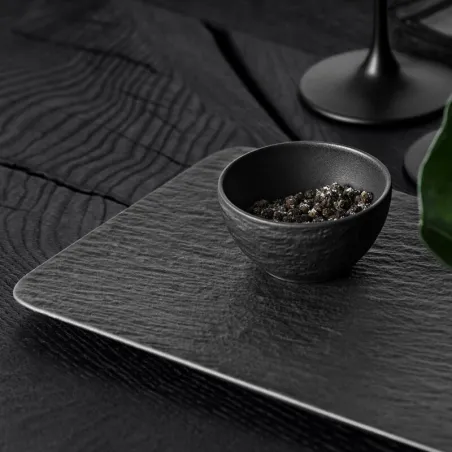 Manufacture Rock - Bol à dips, 8 cm, Noir de Villeroy & Boch