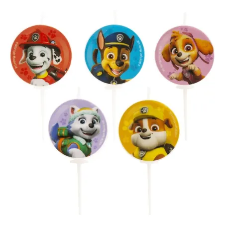 Paw Patrol Kerzen, 5 Stück