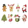 Cake topper natalizio dolce, 16 pezzi
