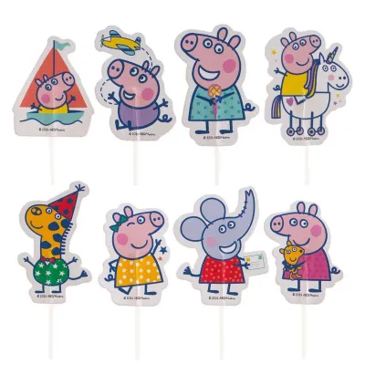 Cake Toppers Peppa Pig, 16 Stück