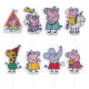 Cake Toppers Peppa Pig, 16 Stück