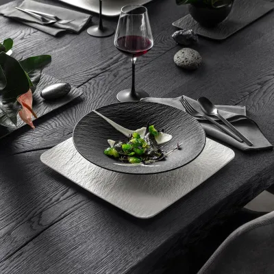 Ciotola profonda Manufacture Rock, 28 cm, nero di Villeroy & Boch