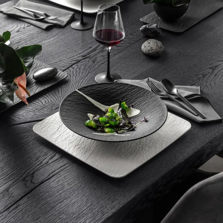 Ciotola profonda Manufacture Rock, 28 cm, nero di Villeroy & Boch