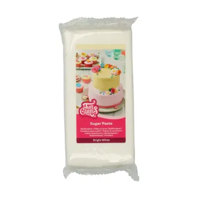 FunCakes rotolo di fondente bianco brillante, 1 kg