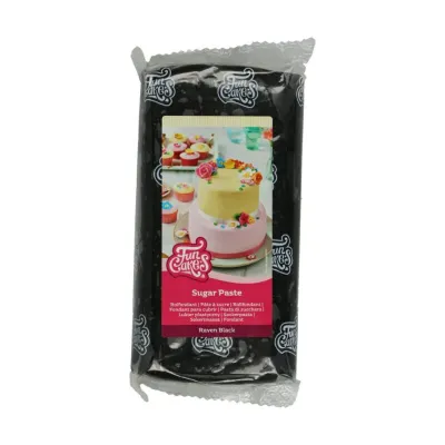 FunCakes Rollfondant Raven Black, 1 kg