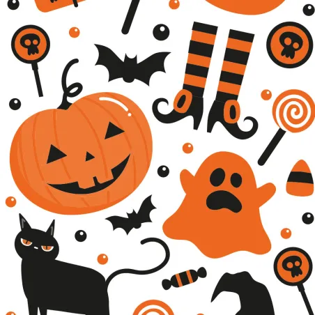 Clear bag Halloween