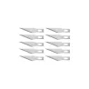 Replacement blades for fondant cutter, 10 pieces