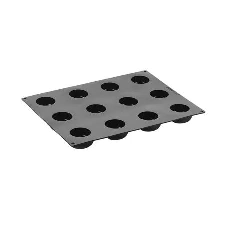Realizzate dei veri sogni di pasticceria con lo stampo in silicone semitondo Ø 6,5 cm 12 pezzi