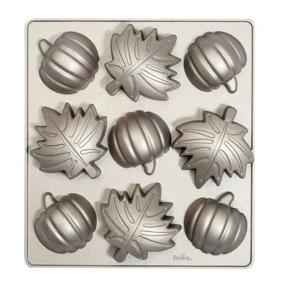 Moule à pâtisserie en aluminium neuf motifs d'automne différents