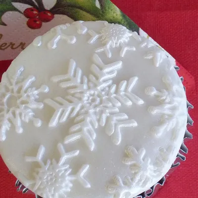 Silikonpräger Schneestern