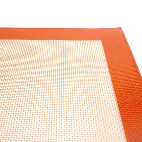 Tappetino in silicone Silpat marrone, 52 x 31,5 cm per cottura e stesura