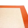 Tappetino in silicone Silpat marrone, 52 x 31,5 cm per cottura e stesura