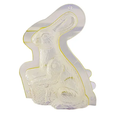 Stampo per cioccolato Nostalgia Bunny con cestino per dolci figure di cioccolato