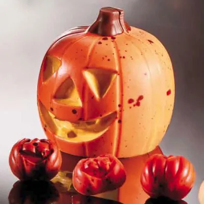 Schokoladenform Halloween Kürbis für tolle eigene Schokoladenfiguren