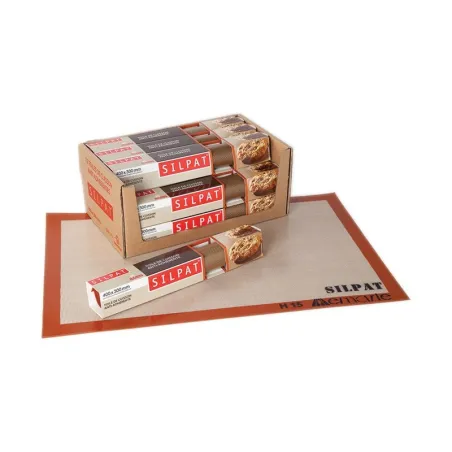 Silpat silicone mat brown, 52 x 31.5 cm for baking and rolling out