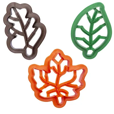 Emporte-pièce Feuilles d'automne 3 pièces