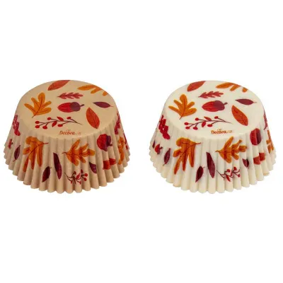 Cupcake molds autumn, 36 pieces