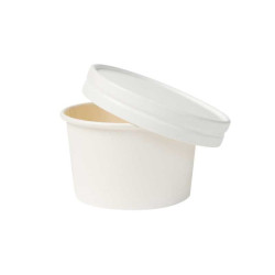 Coperchio per coppa gelato 125 ml, 25 pezzi