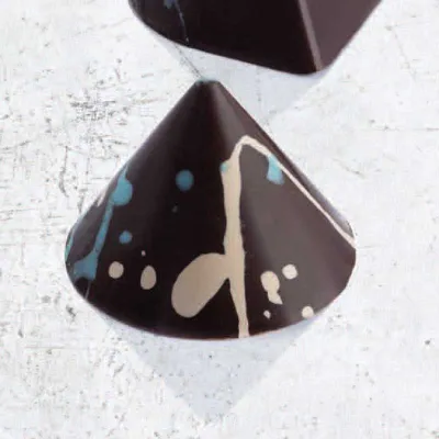 Pralinenform Kegel 24 Pralinen
