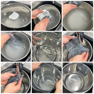 Pâte à pain, chiffon de nettoyage pour les restes de pâte