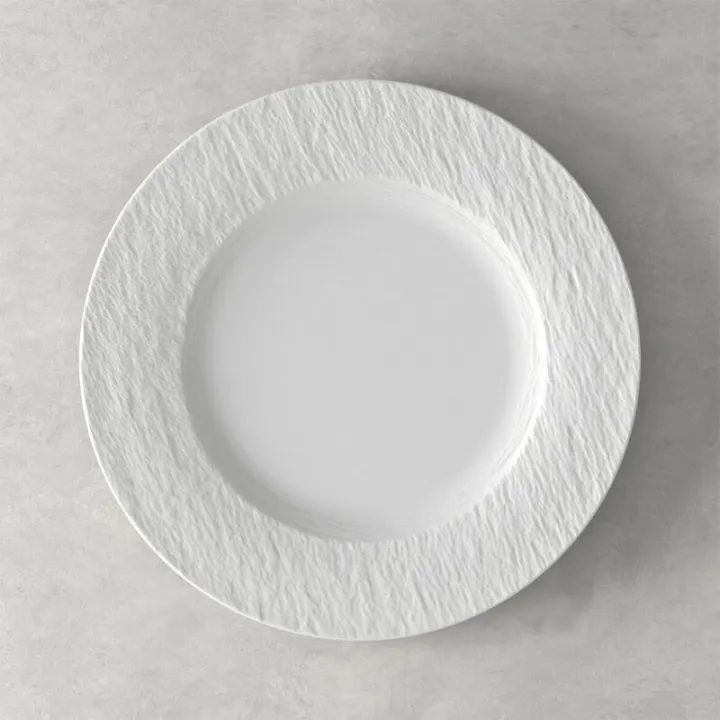 Manufacture Rock - Assiette plate 27 cm, Blanc de Villeroy & Boch