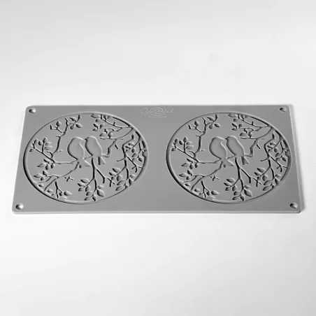Silicone mold Hüppen pair of birds