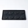 Twister silicone mold round 8 pieces, ⌀ 6 cm