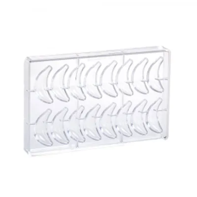 Banana praline mold, 16 pieces