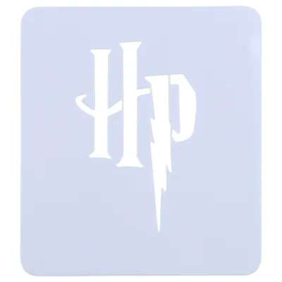 Harry Potter Schablone mit HP Logo zaubert Magie auf Desserts
