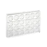 Pralinenform Kürbis 12 Pralinen 3D