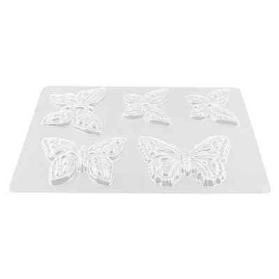 Moule à chocolat Papillons, 5 pièces