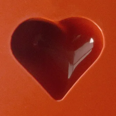 Mould for jelly hearts, 24 pieces