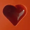 Mould for jelly hearts, 24 pieces