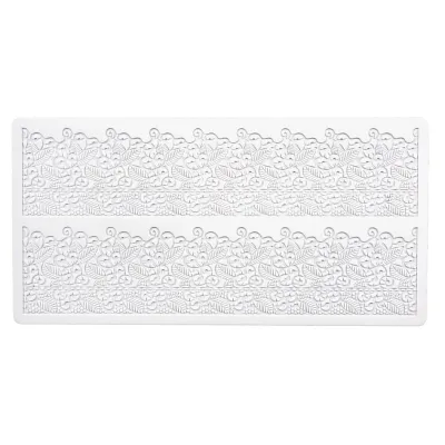 Tapis de bordures en silicone Romantik pour des décorations élégantes