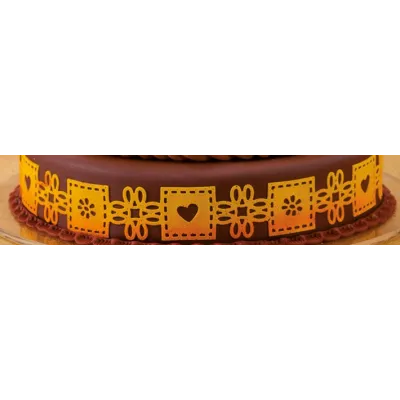 Silikonbordürenmatte Memoryband für edle Dekorationen