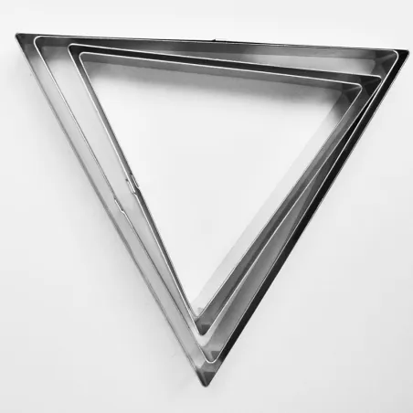 Cake ring triangle 23 cm x 5 cm for extraordinary cakes