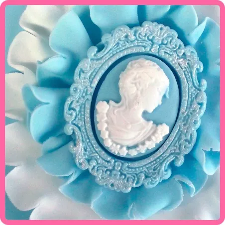 Silicone embosser amulet