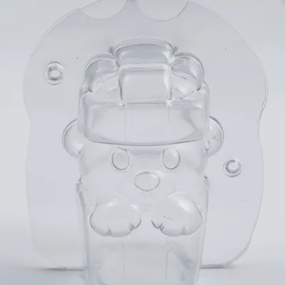 Chocolate mold bear surprise for sweet chocolate figures