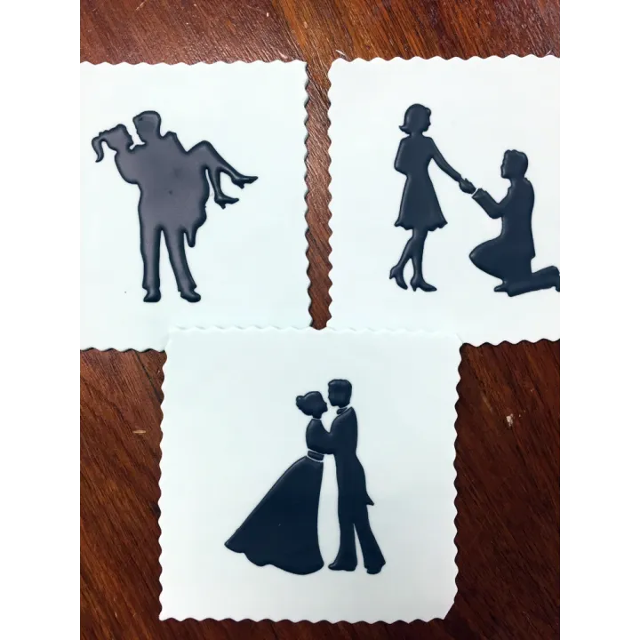 Stufen der Liebe Stencil für romantische Dekorationen