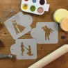 Stufen der Liebe Stencil für romantische Dekorationen