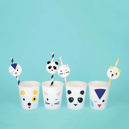 Mug Animals, 8 pieces