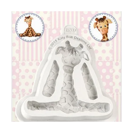 Silicone embosser giraffe