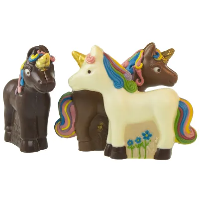 Stampo per cioccolato unicorno per splendide figure di cioccolato personalizzate