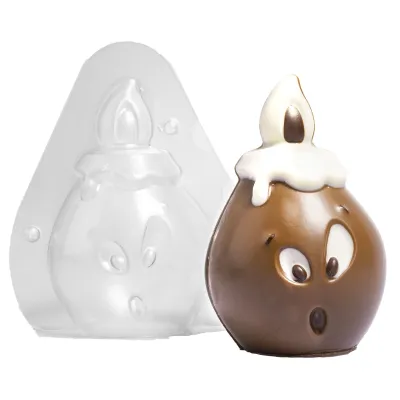 Candela a stampo per dolci figure di cioccolato