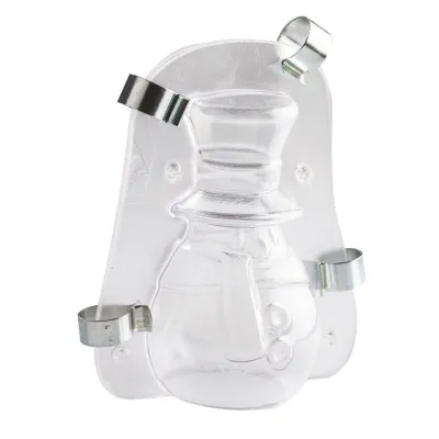 Chocolate mold small snowman for cute chocolate figures