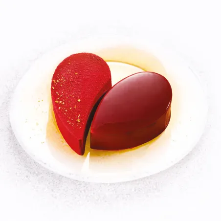 Cake ring heart Ø 14 cm x 4 cm for cakes for your loved ones