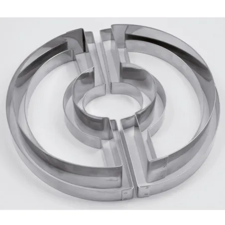 Cake ring modern circle